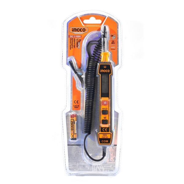ปากกาวัดไฟรถยนต์ INGCO รุ่น HSDT41001 DC 1-100V