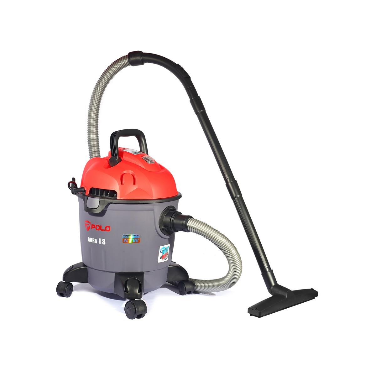เครื่องดูดฝุ่น-ดูดน้ำ POLO รุ่น P181 AURA-18