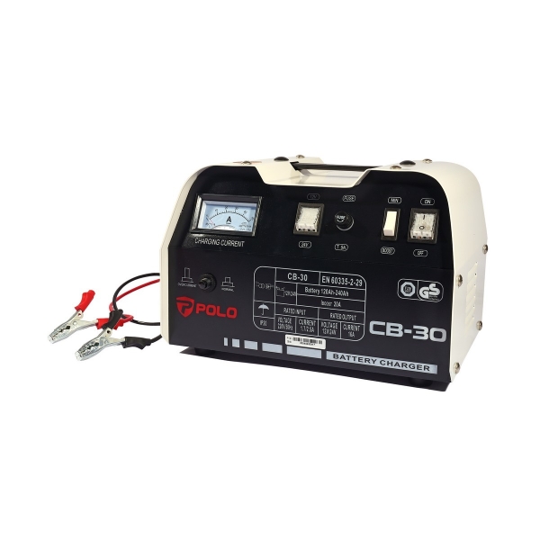 เครื่องชาร์จแบตเตอรี่ POLO รุ่น CB-30 20A 550W