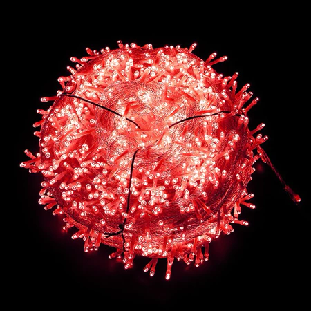 ไฟหยดนํ้า LED สีแดง มีคอนโทรล