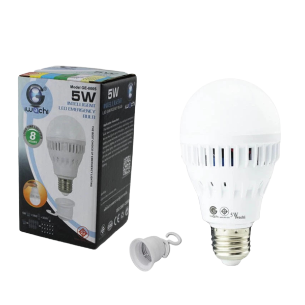 หลอดไฟฉุกเฉิน LED รุ่น IWACHI GE-0013 13W แสงขาว