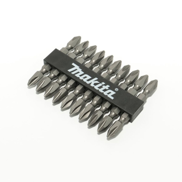 ดอกไขควงลม Makita # D-33679 65mm. 2 หัวแฉก (แพ็ค10 ดอก)