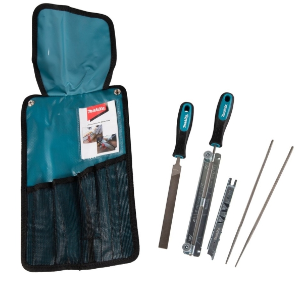 ชุดตะไบแทงโซ่ Makita # D-72160 8 ชิ้น 4.5 mm. (11/64")