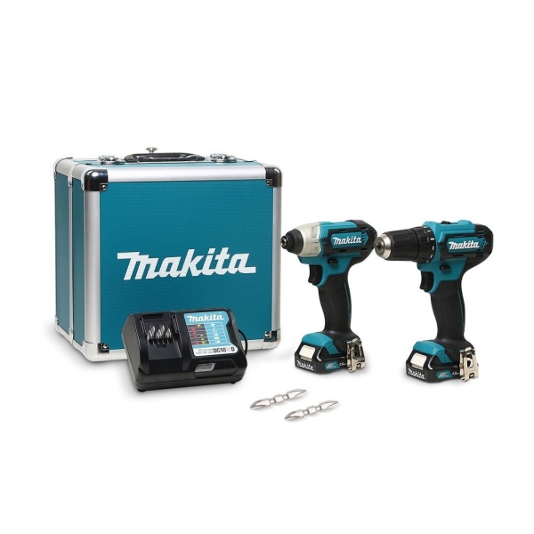 ชุดเครื่องมือ MAKITA # Combo kit HP333DZ+TD110DZ+BOX 12V