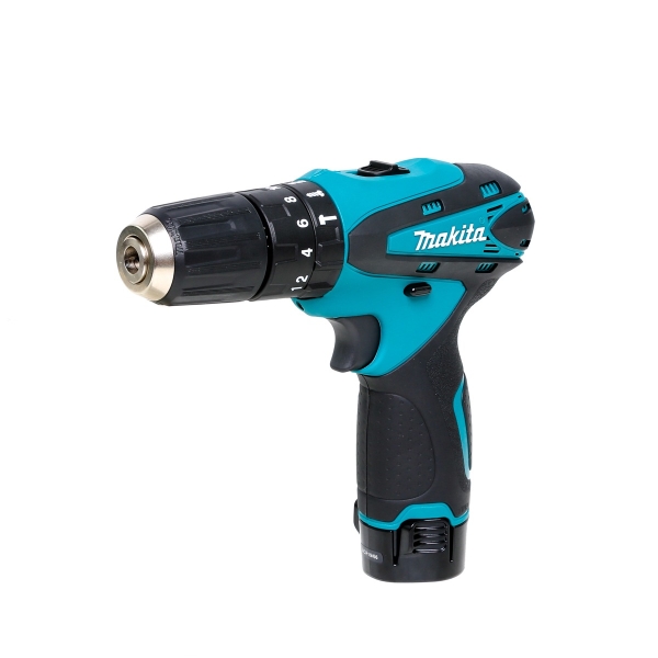 สว่าน Makita # HP330DWE ไร้สาย 10.8V(แบต 2 ก้อน)