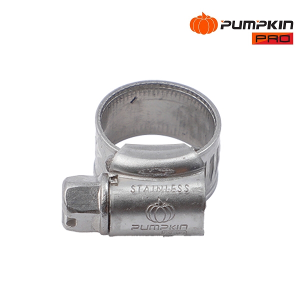 เข็มขัดรัดท่อยาง Pumpkin # 9-13 สแตนเลส ( 11531 )