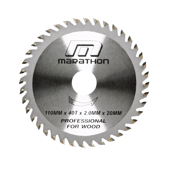 ใบเลื่อยวงเดือน Marathon 4" (110 mm ) 40T