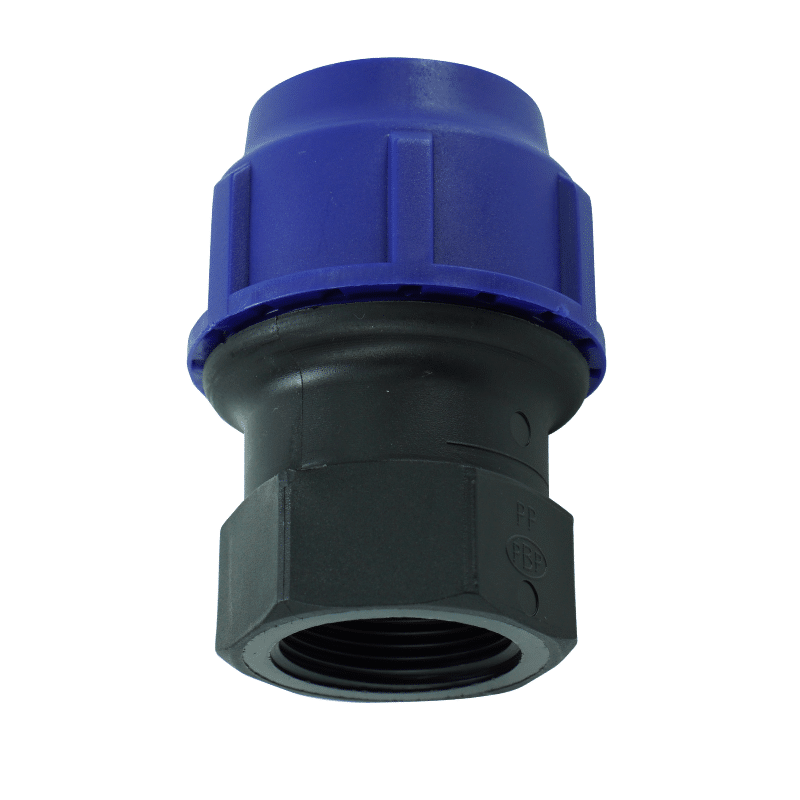 ข้อต่อเกลียวใน HDPE 32 mm ชนิดขันล็อค เกลียว 1"