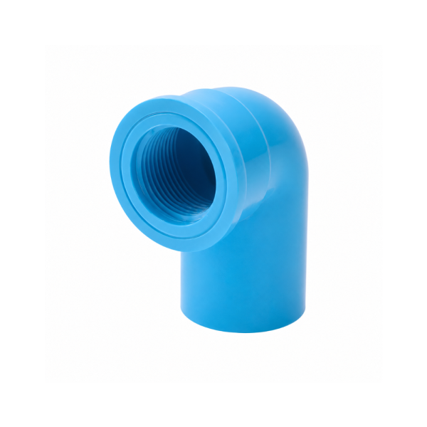 ข้องอเกลียวใน PVC (ฟ้า) 3/4"