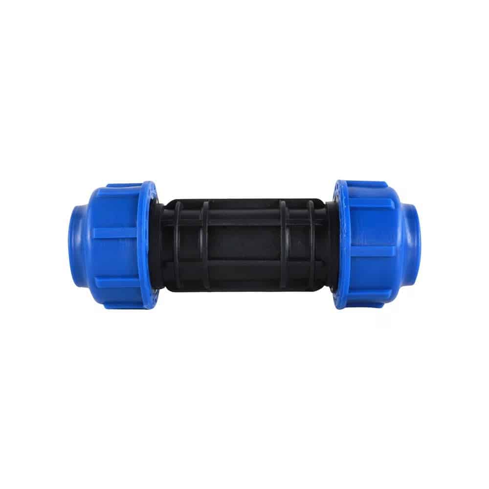 ข้อต่อตรง HDPE ชนิดขันล็อคขนาด 32 x 32 mm ประปา - Image 2