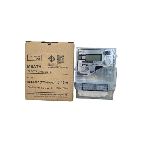มิเตอร์ไฟดิจิตอล Mitsu SX4 A30E 1P 2W 5 (45A)