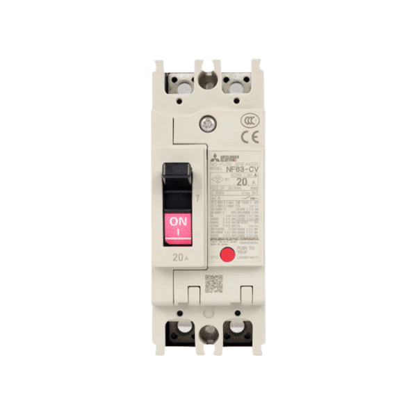 เมนเบรคเกอร์ Mitsubishi # NF63-CV 2P 20 A