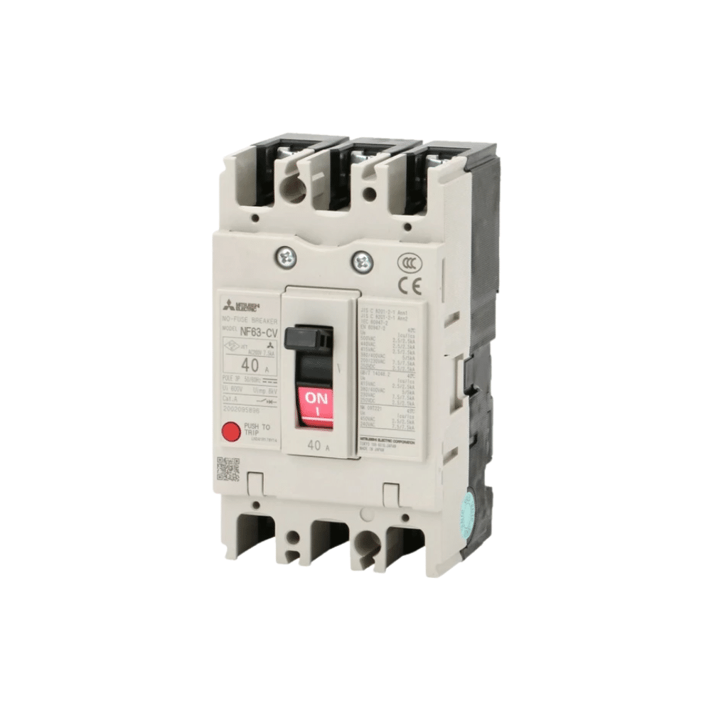 เมนเบรคเกอร์ Mitsubishi # NF63-CV 3P 40 A