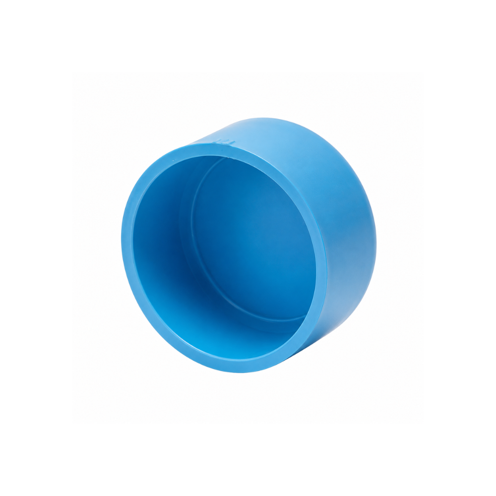 ฝาครอบอุด PVC (ฟ้า) 2" บาง - Image 2