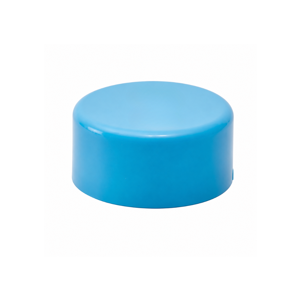 ฝาครอบอุด PVC (ฟ้า) 2" บาง
