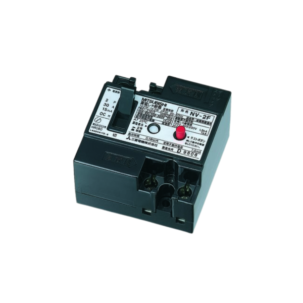 เบรคเกอร์กันดูด Mitsubishi 2 P # NV-2F 15 A (30 mA)