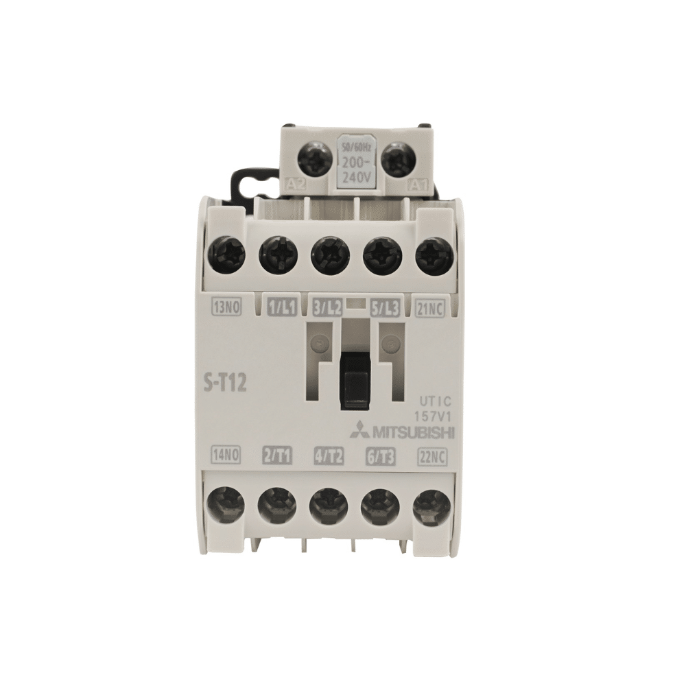 แมกเนติกคอนแทคเตอร์ Mitsu # S-T12 + O.L. 9-13 A Coil 220 V