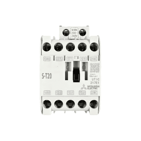 แมกเนติกคอนแทคเตอร์ Mitsu # S-T20 + O.L 4.0-6.0 A Coil 220